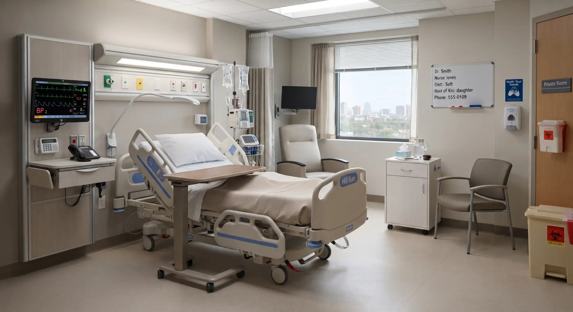 Hospital bed Hospital bed