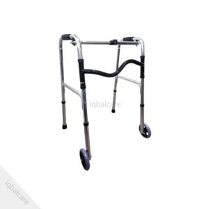 ALBRO Aluminium Folding Walker with 2 Front Wheels (SP Version)