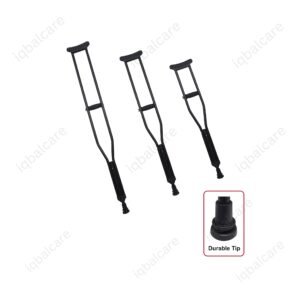 Axillary Crutches (Deluxe Full Black)