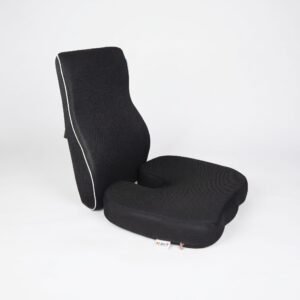 Orthopedic Memory Foam Seat and Back Support Cushion Set