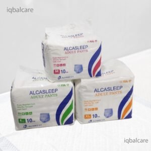 Alcasleep Adult Pull-Up Diapers – Premium Absorbency Pants (10 Pack)