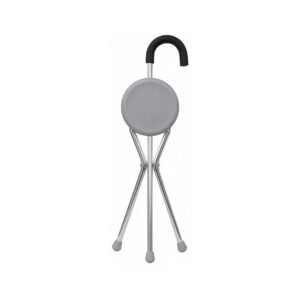 Folding Tripod Walking Stick with Seat