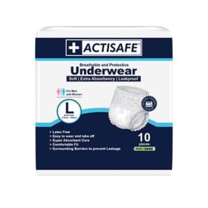 Unisex Adult Pull-Up Diaper Disposable Underwear 10-Piece Pack