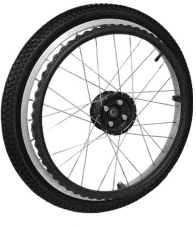 Pneumatic Rear Wheel for 301X Electric Wheelchair