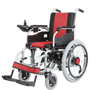 Standard Foldable Electric Wheelchair – Manual & Electric Modes