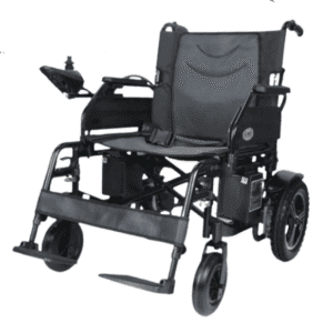 Extra-Wide Foldable Electric Wheelchair – 140 kg Capacity