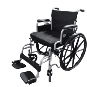 Wide Seat Steel Wheelchair – 500 mm Seat