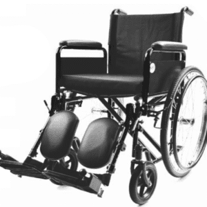 Standard Steel Wheelchair – Elevating Footrests
