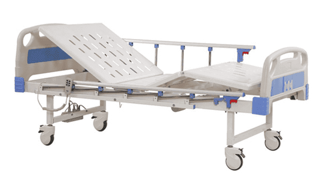 2 Function Electric Medical Bed | Adjustable Patient Care Bed