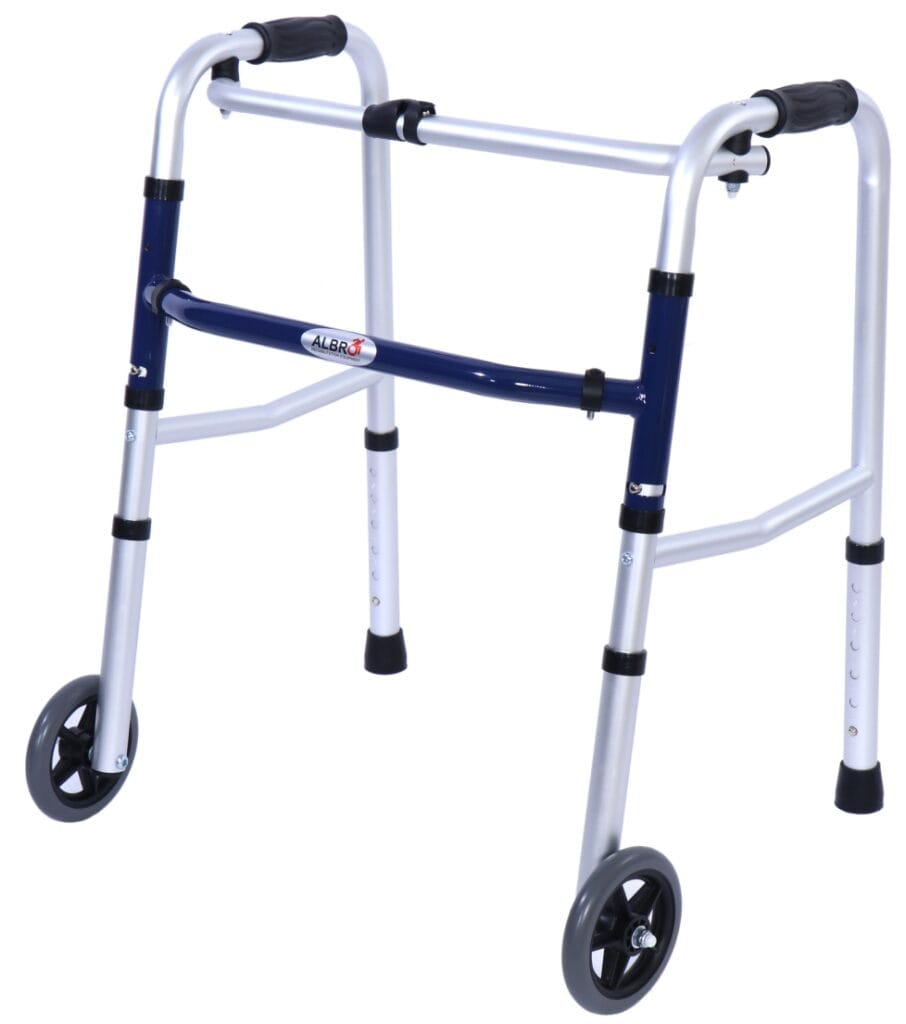 Pediatric Aluminium Folding Walker (Deluxe)