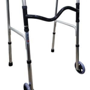 Aluminium Folding Walker with 2 Front Wheels (SP Version)