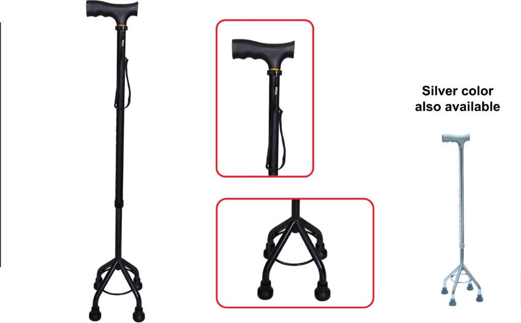 Quadripod Cane (Small Base)