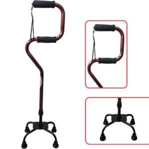 Sit-to-Stand Quadripod Cane