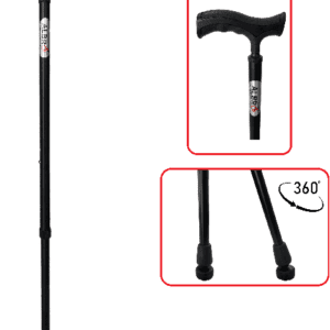 Walking Stick with 360° Rotating Base