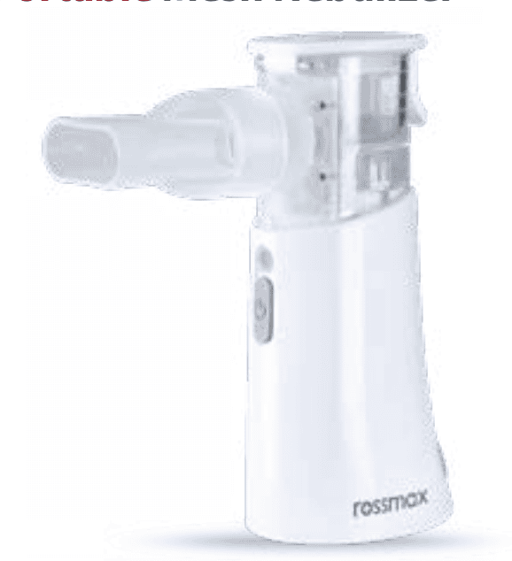 ROSSMAX Mesh Nebulizer | Portable Respiratory Treatment