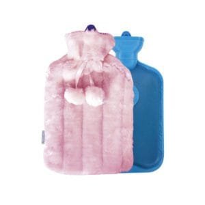 Optimal Rubber Hot Water Bag with Plush Cover (2L)