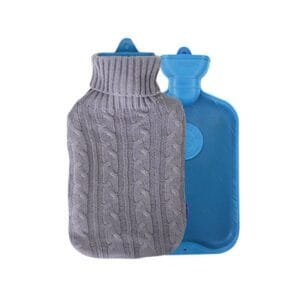 Optimal Rubber Hot Water Bag with Knitted Cover (2L)