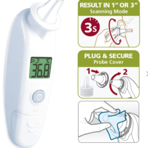 Rossmax RA600 Infrared Ear Thermometer | Fast 1-Second Reading