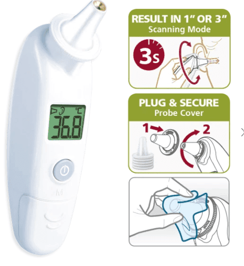 ROSSMAX Ear Thermometer RA600