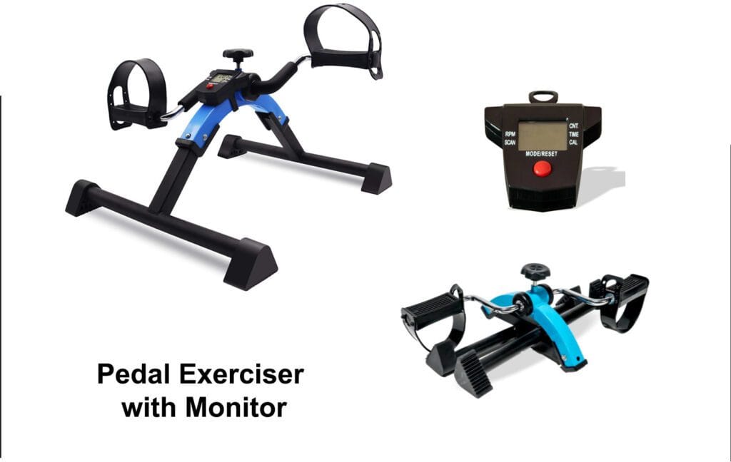 Peddle Exerciser with Digital Monitor