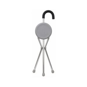 Folding Tripod Walking Stick with Seat