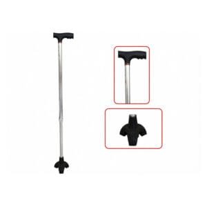 Walking Stick with Tri-Base Support