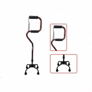 Sit-to-Stand Quadripod Cane