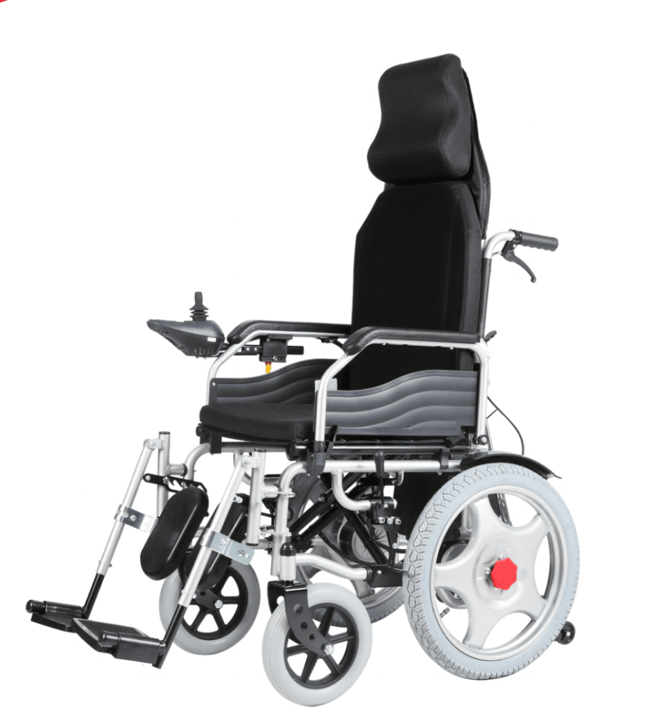 Electric Wheelchair (Reclining High Backrest)
