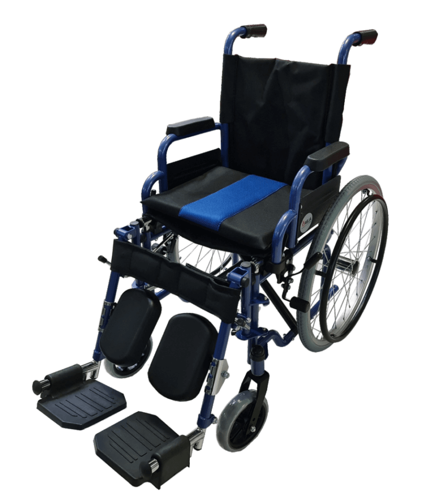 Pediatric Steel Wheelchair – Elevating Footrests