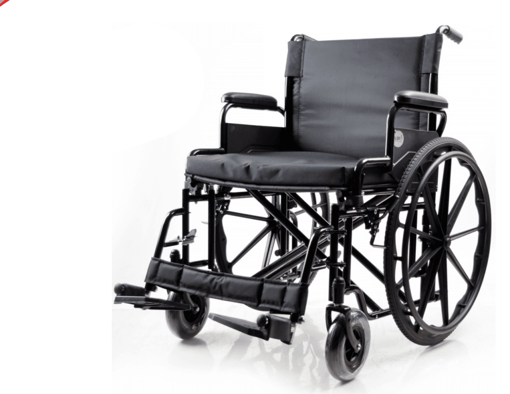 Bariatric Steel Wheelchair – 560 mm Wide Seat