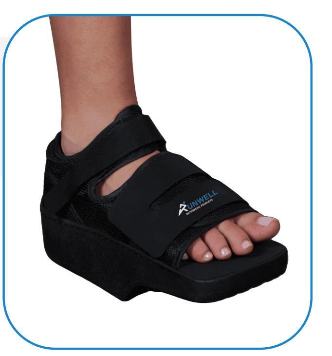 RUNWELL RW-1053 Orthowedge Healing Shoe | Forefoot Pressure Relief