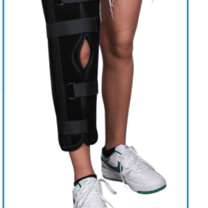 RUNWELL RW-234 Knee Immobilizer | First-Aid Brace & Cast Alternative