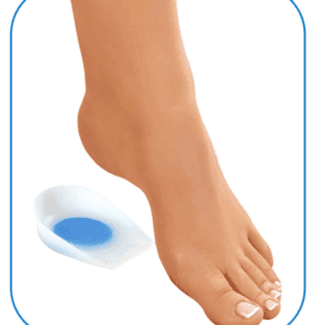RUNWELL RW-405 Silicone Heel Cushion | Plantar Fasciitis & Heel Spur Relief