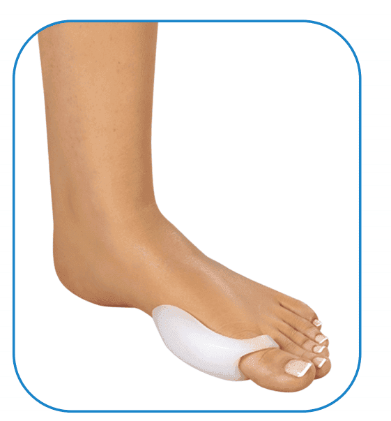 RUNWELL RW-409 Silicone Bunion Protector | Hallux Valgus Pain Relief Pad
