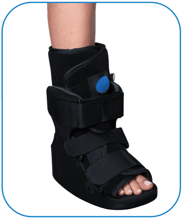 RUNWELL RW-4112 Pneumatic Short Walking Boot | Achilles Healing Cast