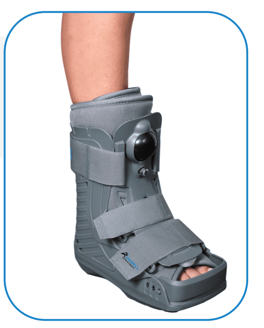 RUNWELL RW-4212 Short Walking Boot (Pneumatic - Full Support)