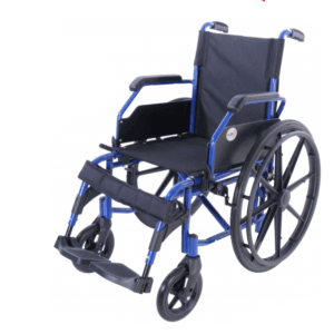 Narrow Aluminum Wheelchair with MAG Rear Wheels