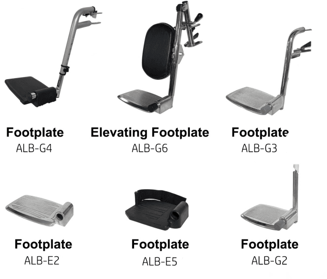 Wheelchair Footplate – Replacement Footrest Platform