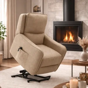 Sleepcomfort Classy Power Lift Recliner (Brown)