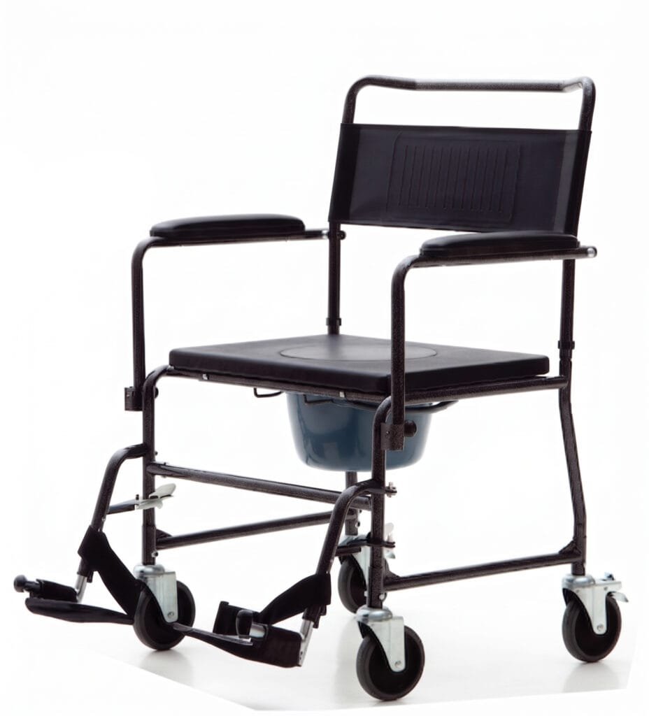 Commode Wheelchair for Overweight People