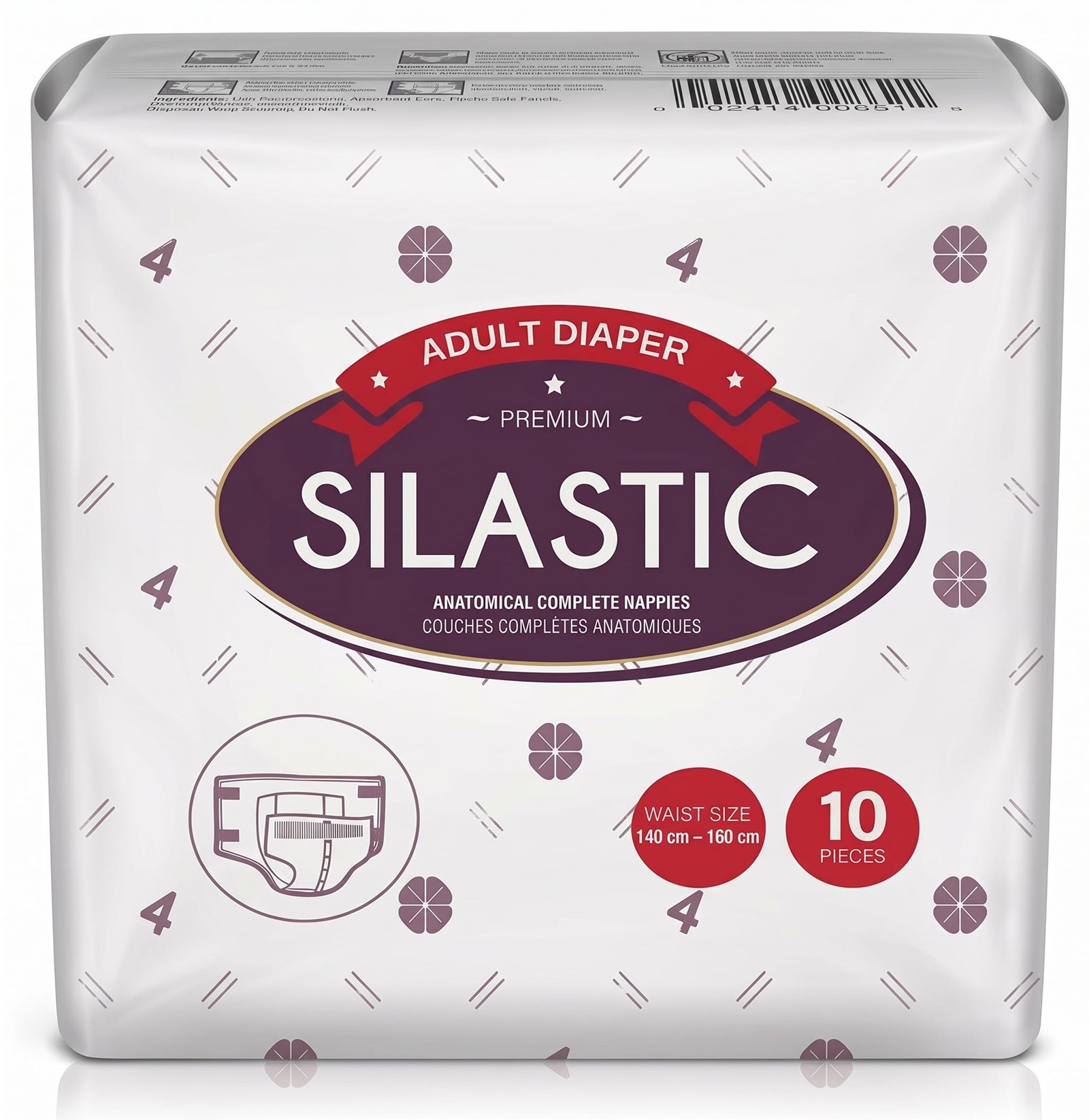 Silastic Premium Adult Diapers – Full Coverage & Secure Fit - Image 4