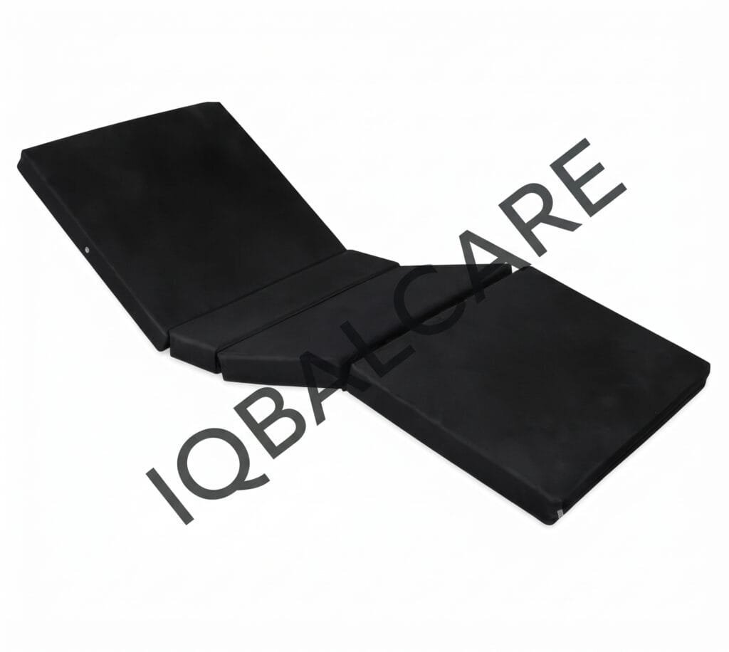 4-Section Hospital Bed Foam Mattress with Waterproof Cover