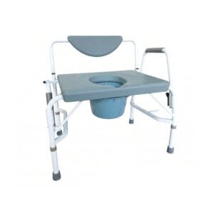 Heavy-Duty Commode Chair for Overweight Users – 250kg Capacity