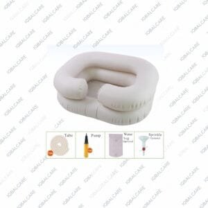 Inflatable Hair Shampoo Basin for Bedridden Patients (65x50x20cm)
