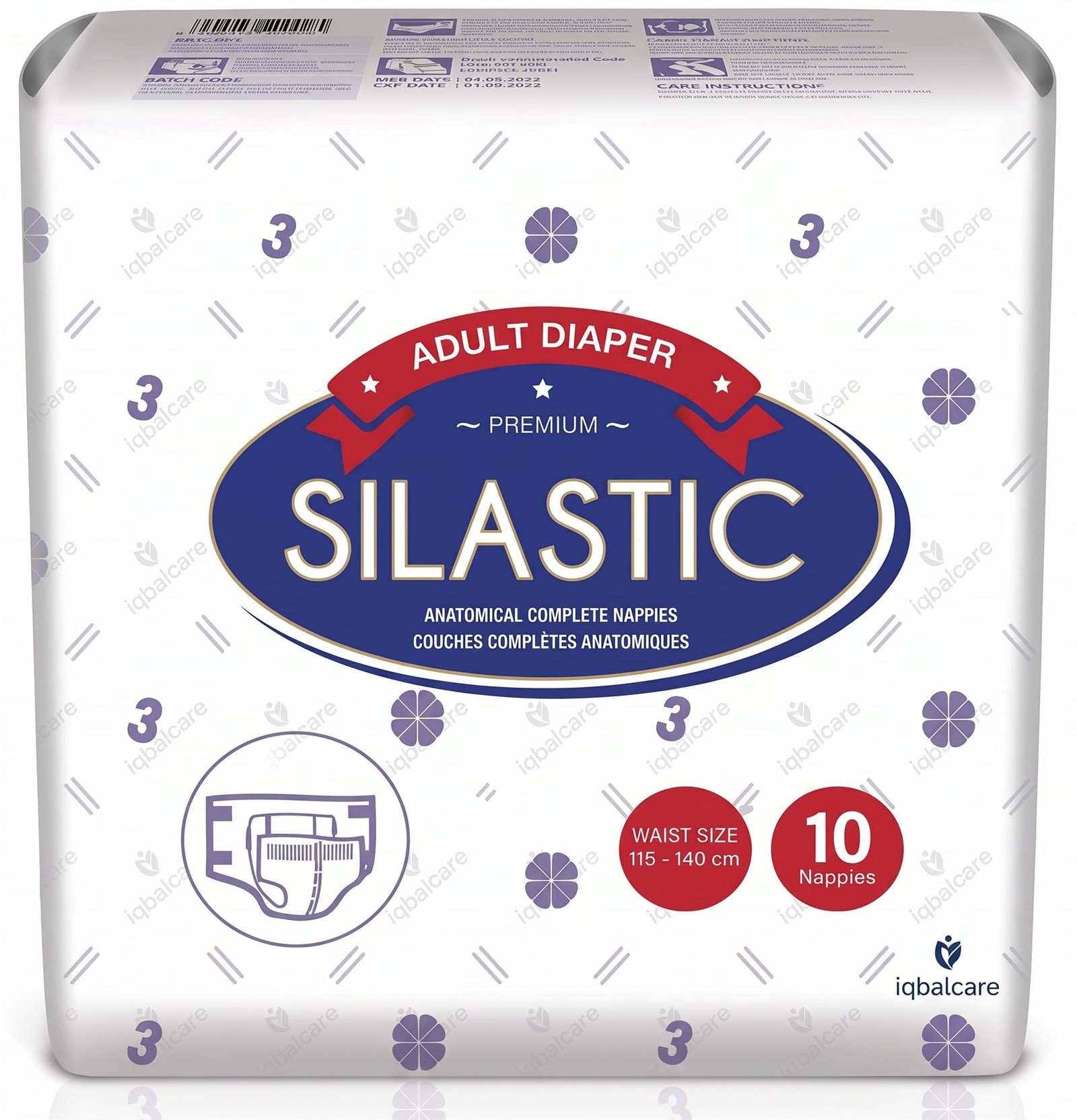 Silastic Premium Adult Diapers – Full Coverage & Secure Fit - Image 2