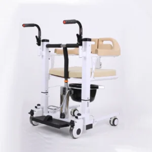 Hydraulic Lift Commode Transfer Wheelchair
