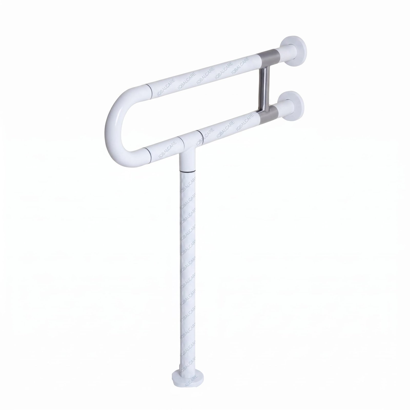 Floor-Mounted Bathroom Safety Handrail & Armrest (60x76cm)