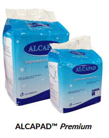 Alcapad Premium- Disposable Underpads – Waterproof Absorbent Bed Pads