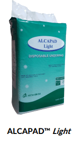 Alcapad Light - Disposable Underpads – Waterproof Absorbent Bed Pads