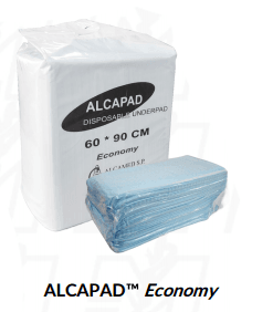 Alcapad Economy-Disposable Underpads – Waterproof Absorbent Bed Pads